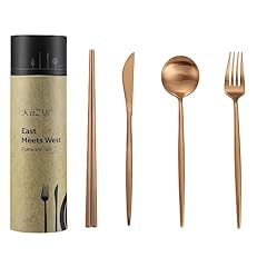 Matte copper flatware for sale  Delivered anywhere in USA 