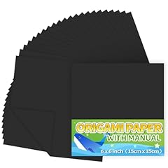 Black origami paper for sale  Delivered anywhere in USA 