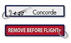 Concorde embroidered keyring for sale  Delivered anywhere in UK