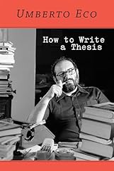 How write thesis gebraucht kaufen  Wird an jeden Ort in Deutschland