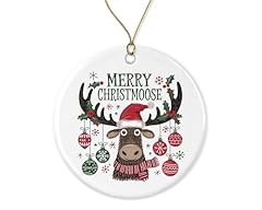 Merry christmoose ornament for sale  Delivered anywhere in USA 