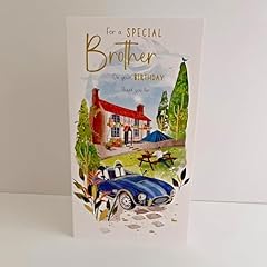 Brother birthday card for sale  Delivered anywhere in UK