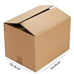 18x18x18 cardboard boxes for sale  Delivered anywhere in UK