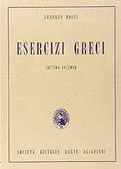 Esercizi greci. per usato  Spedito ovunque in Italia 