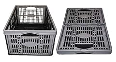 Fold flat crate for sale  Delivered anywhere in UK