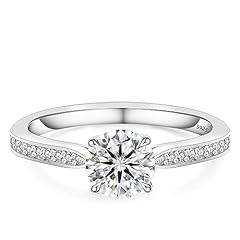 Moissanite engagement ring for sale  Delivered anywhere in UK