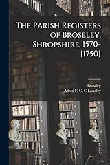 Parish registers broseley for sale  Delivered anywhere in UK