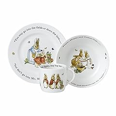 Wedgwood Flopsy Mopsy 3-Piece dinnerware Set, 1, Multi for sale  Delivered anywhere in UK