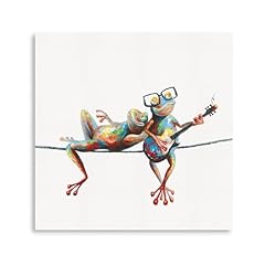 Canvas frog wall for sale  Delivered anywhere in USA 