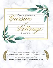 Cahier écriture cursive d'occasion  Livré partout en France