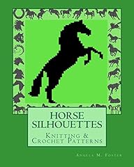 Horse silhouettes knitting for sale  Delivered anywhere in USA 
