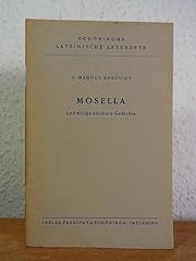 Ausonius mosella kleinere gebraucht kaufen  Wird an jeden Ort in Deutschland