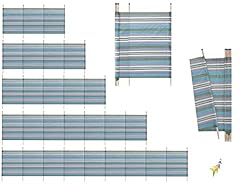 Abaseen green windbreak for sale  Delivered anywhere in UK