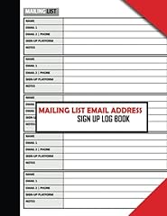 Mailing list email for sale  Delivered anywhere in USA 
