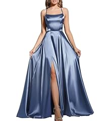 Women satin prom for sale  Delivered anywhere in USA 
