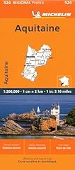 Michelin regional aquitaine d'occasion  Livré partout en France