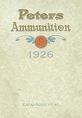 Peters ammunition catalogue for sale  Delivered anywhere in USA 