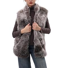 Amazhiyu fellweste damen gebraucht kaufen  Wird an jeden Ort in Deutschland