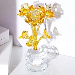 Crystal yellow rose for sale  Delivered anywhere in UK