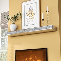 Blingworld mirrored fireplace for sale  Delivered anywhere in USA 