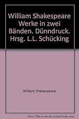 William shakespeare werke gebraucht kaufen  Wird an jeden Ort in Deutschland