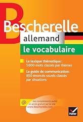 Bescherelle allemand vocabulai d'occasion  Livré partout en Belgiqu