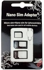 Sim adapter kit usato  Spedito ovunque in Italia 