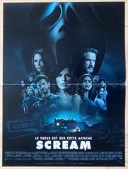 Générique scream affiche d'occasion  Livré partout en France