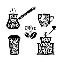 Café tasse. lettres d'occasion  Livré partout en France