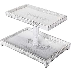 Farmhouse tiered tray for sale  Delivered anywhere in USA 