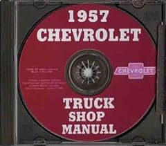 Used, 1957 Chevrolet Pickup and Truck CD-ROM Repair Shop for sale  Delivered anywhere in USA 