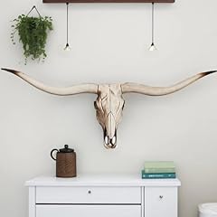 Faux longhorn skull for sale  Delivered anywhere in USA 