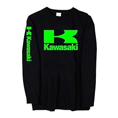 Used, Kawasaki Logo Long Sleeves Mens Crew Neck Personalize for sale  Delivered anywhere in Canada