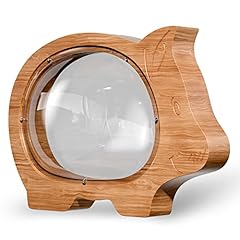 Wooden clear piggy for sale  Delivered anywhere in USA 