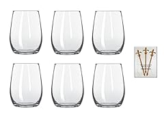 Libbey stemless ounce for sale  Delivered anywhere in USA 