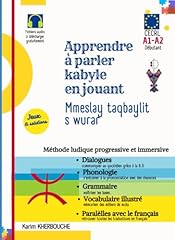 Apprendre parler kabyle d'occasion  Livré partout en France