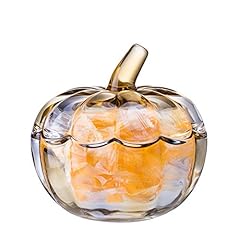 Crystal pumpkin jar for sale  Delivered anywhere in USA 