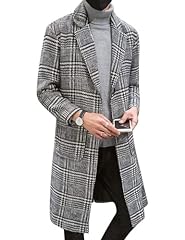 Uaneo mens trench for sale  Delivered anywhere in USA 