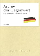 Archiv gegenwart deutschland gebraucht kaufen  Wird an jeden Ort in Deutschland