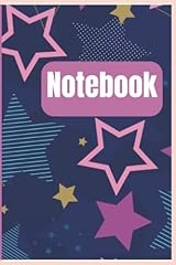 Notebook star print for sale  Delivered anywhere in UK