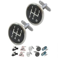 Cufflinks men black for sale  Delivered anywhere in UK