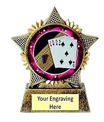 Cribbage trophy star for sale  Delivered anywhere in Ireland