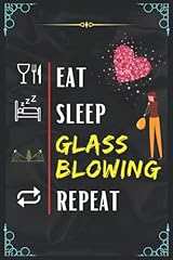 Eat sleep glass for sale  Delivered anywhere in UK