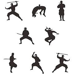 Anfrjji ninja silhouette for sale  Delivered anywhere in USA 