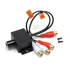 Amplifier rca adapter for sale  Delivered anywhere in UK