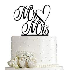 Mrs cake topper for sale  Delivered anywhere in USA 