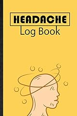 Headache log book. for sale  Delivered anywhere in USA 