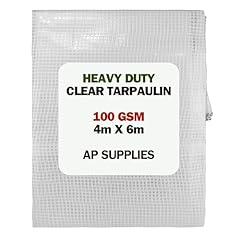 Clear tarpaulin 100gsm for sale  Delivered anywhere in UK