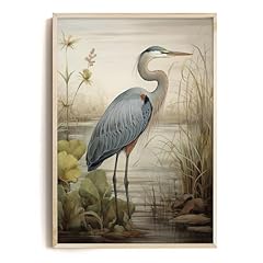 Egret canvas wall for sale  Delivered anywhere in USA 