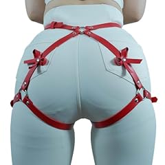 Punk leather thigh for sale  Delivered anywhere in USA 